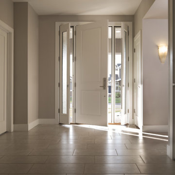 8ft. Smooth-Star door and vented sidelites