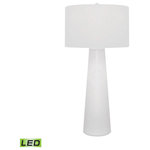 Elk Home - White Obelisk LED Table Lamp With Night Light - White Obelisk LED Table Lamp With Night Light