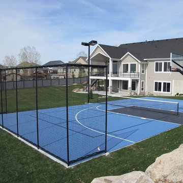 SnapSports® Backyard Game Court For All Sports