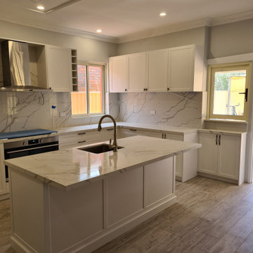 Home Renovation with Custom Cabinetry