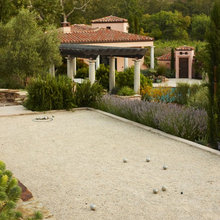 Fire landscaping for house and gardens