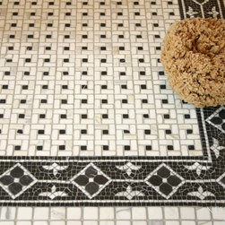 Frangipani Stone Mosaic - Tile