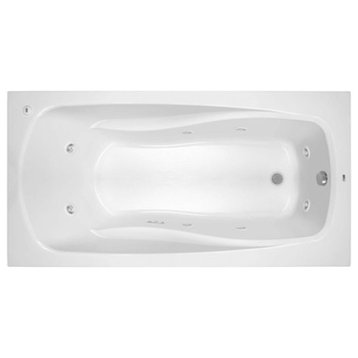 PROFLO PFWPLUSA7236 72" x 36" Whirlpool Bathtub - White