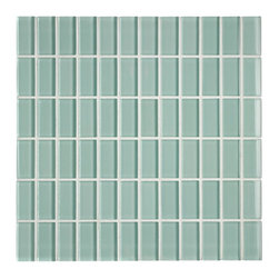 Waterworks Kromaglas 1" x 2" Stacked Mosaic - Tile