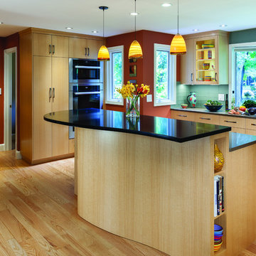 Contemporary Kitchen in Wayland