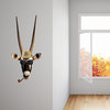 Long Horned Antelope, Adhesive Wall Decal