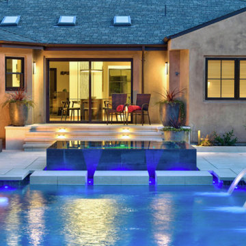 Custom Design-Build Swimming Pool + Spa | Alamo