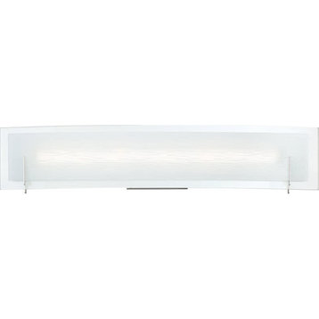 Quoizel PCSM8524 Stream 1 Light 23-1/2"W Integrated LED Bath Bar - Polished