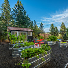 Box Gardens Gravel Pathways