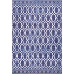 nuLOOM - nuLOOM Fae Geometric Machine Washable Indoor/Outdoor Area Rug, Blue 5' x 8' - Tie together your space with this indoor/outdoor machine washable area rug. Made from sustainably-sourced, premium recycled synthetic fibers, this washable area rug is made to withstand regular foot traffic. Our machine-washable collection is functional and stylish to keep up with your busy lifestyle. Simply roll your rug up, throw it in the washing machine, and you're done! Enjoy every room in your home with our pet-friendly and easy to clean area rugs.