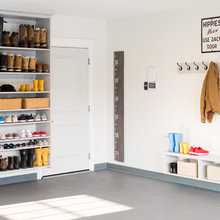 Garage Shoe Storage