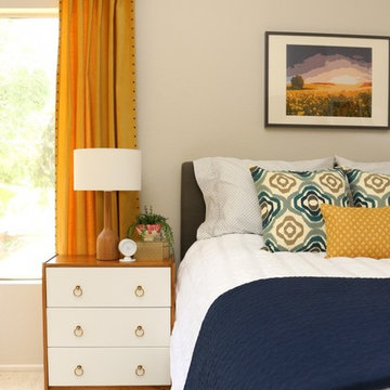 Bright & Cheery Master Bedroom