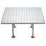 24" Ceiling Shower Rain Head Set With Shower Body Jets