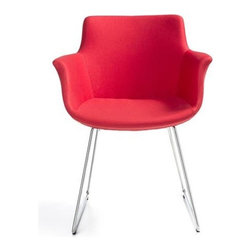 Rego Sled Armchair - Dining Chairs