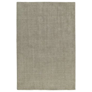 Kaleen Lauderdale Collection Light Graphite Area Rug 3'6"x5'6"