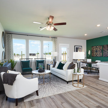 Austin, Texas | Cardinal Crossing - Townhome Acadia E Living Room