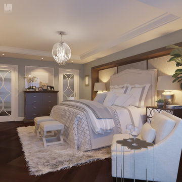 Owners Bedroom Suite. Design option A