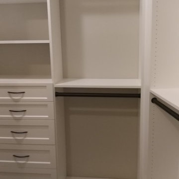 Before and After Closet