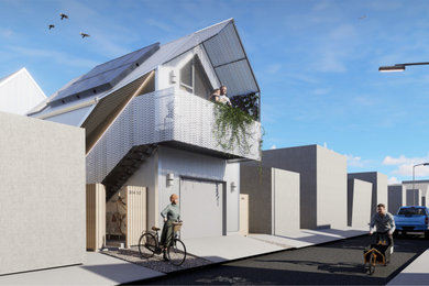 Home design - contemporary home design idea in Denver