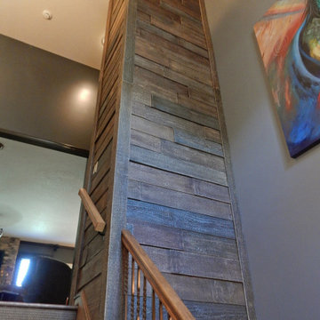 Reclaimed Shiplap Faux Barn Wood Wall Panel