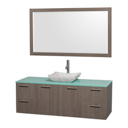 Amare Wall Mounted Bathroom Vanities Sets - Bathroom Vanities And Sink Consoles