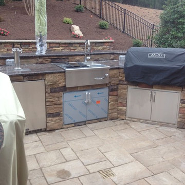 Charlotte Outdoor Kitchen Area