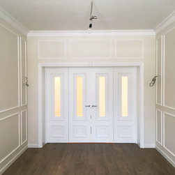 Private Residence - Palazzo 2 Polar White Double Swing - Interior Doors
