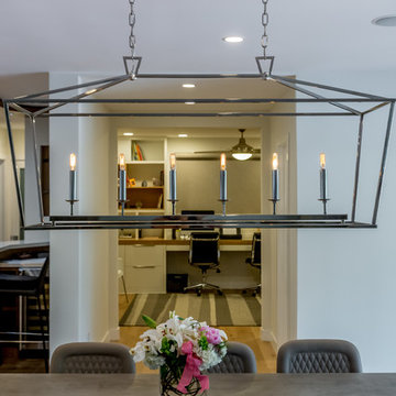 Contemporary home remodeling