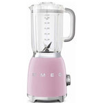 Smeg - Smeg Blender, Pink - The SMEG Blender combines retro style and modern function with a 6-cup pitcher, four speeds and three preset programs.SMEG is an Italian-based company focused on combining technology and style. Their internal design studio collaborates with internationally-renowned architects, and their products feature a retro 1950's look with high performance and modern function. The SMEG Blender received the GOOD DESIGN Award from The Chicago Athenaeum: Museum of Design and Architecture. Choose from a range of pastel colors to coordinate with other SMEG appliances.