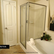 Bathroom staging