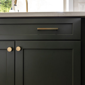 Forest Green Kitchen Refresh