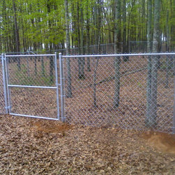 Chain link fence and gate - Home Improvement