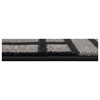 3'x5' Oval Custom Carpet Area Rug 40 oz Nylon, Linkage, Blackstone
