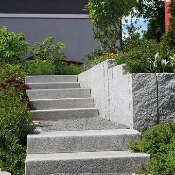 Großzügige Gartenanlage im fränkischen Stil