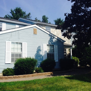 New white vinyl replacement windows Langhorn PA