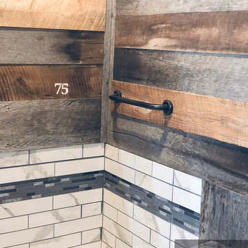 Historic 1900 Wilson County Barnwood Bathroom