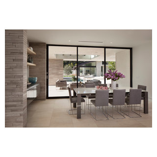 Brentwood - Contemporary - Dining Room - Los Angeles - by Corr ...