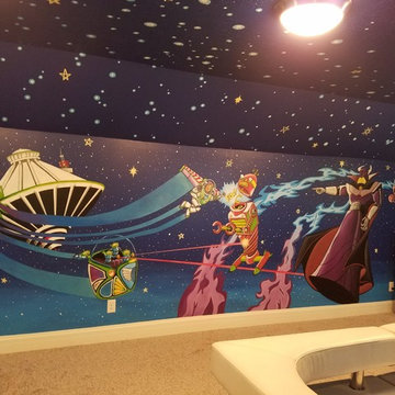 Buzz lightyear Themed room