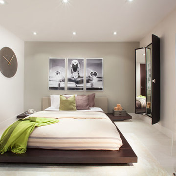 Miami Interior Designers - A Moody Contemporary Home in Aventura, FL