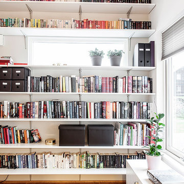 Inredning av modern villa med väl tilltagna ytor