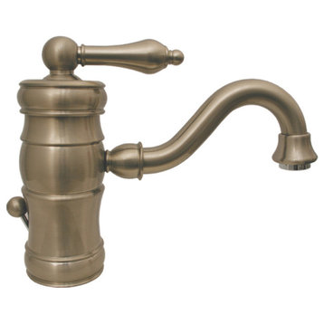 Vintage III Single Hole/Single Lever Lavatory Faucet With Traditional Spout and