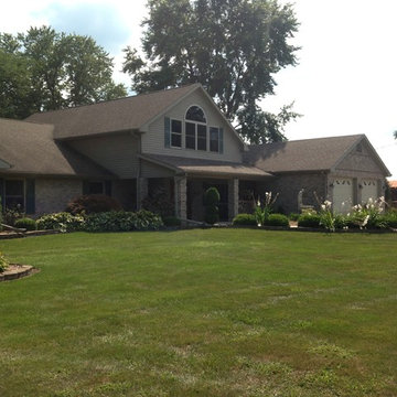 4,000 square foot nine room addition to existing family home