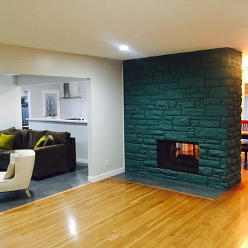 Open Kitchen and Living Space in Long Beach