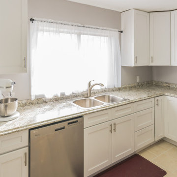 White Shaker Kitchen Cabinets