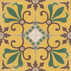 Classic Cement Tile Patterns - 床＆壁タイル