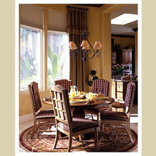 Dining room window treatments
