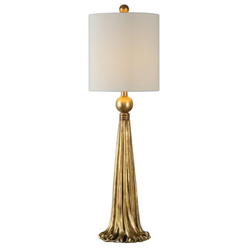 Uttermost Paravani Metallic Gold Lamp, 29382-1