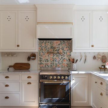 Classic portland kitchen designed by Annie Wise Design