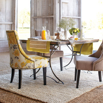Transitional Style Dining Room
