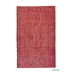 Over-dyed Anatolian Vintage Rug - Rugs